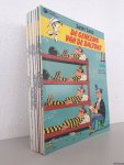 Goscinny (tekst) & Morris (tekeningen) - Lucky Luke (8 delen)