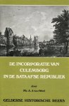 A.J. van Weel - De incorporatie van Culemborg in de Bataafse Republiek
