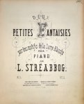 Streabbog, L.: - Deux petites fantaisies sur des motifs de la Dame Blanche pour piano. No. 1 Streabbog, L.: - Deux petites fantaisies sur des motifs de la Dame Blanche pour piano. No. 1