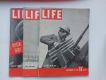 Redactie - Life magazine 1939 , september , july, september ( Britain goes to war , Diane Barrymore, britain ironside )