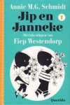 Schmidt, Annie M.G. - Jip en Janneke 1, 150 pag. hardcover, gave staat