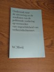 Mooij, W. - Onderzoek naar de uitvoering en de resultaten van de politionele vordering op vermoeden van ongeschiktheid van verkeersdeelnemers