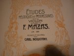 Mazas; Jacques Féréol (1782–1849) - Etüden op. 36 Etudes d'artistes Band 3, Etüden Nr. 58 - Nr. 75 (Lehrmaterial, Technik) (Lesboek, Techniek); Muziekboek voor viool; Carl Nowotny