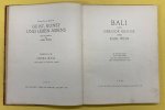 KRAUSE, GREGOR UND  KARL WITH. - Bali. 2. Auflage in einem Band.