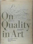Jakob Rosenberg - On Quality in Art The A.W. Mellon lectures in fine arts, 1964