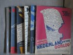  - Historisch Document. Nederland in den Oorlog, delen 3,4,5,6,8 en 9