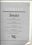 Loeillet J B - Sonata