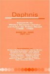 Becker-Cantarino, Barbara ... [et al.] (eds.) - Daphnis : Zeitschrift für mittlere Deutsche Literatur und Kultur der Frühen Neuzeit (1400-1750): Band 32-2003, Heft 3-4.