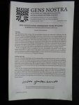  - Gens Nostra, Maandblad der Nederlandse Genealogische Vereniging