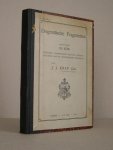 Knap, J.J. Czn. - Dogmatische Fragmenten. Eerste reeks: De kerk. Populaire voordrachten over het leerstuk der kerk naar de Gereformeerde beginselen.