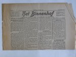 Oorlogskrant - Het Binnenhof, katholiek dagblad voor 's-Gravenhage