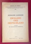 Jahrreiss, H. - England und Deutschland : Vortrag, gehalten in Den Haag am 4.11.1942 = Engeland en Duitschland : voordracht gehouden te 's-Gravenhage op 4 november 1942.