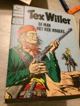 Tex Willer - 11 delen van Tex Willer; heersers over de wolven, deman met vier vingers, het geheim van de lans, zelfmoord missie, de duivelsgeest, tuscon, genezen van vuur, de ring, de bizonjagers & Opium bende word opgerold