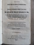 Thieme - Neues Deutsch-Holländisches und Holländisch-Deutsches Handwörterbuch - Zweiter teil: Holländisch-Deutsch