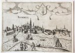 Lodovico Guicciardini (1521-1589) - [Antique print, engraving] Bommel, published ca. 1617.