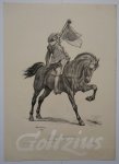 BAUDE, CHARLES, - Le heraut d'armes de Murcie
