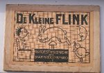HOEKSEMA, DAAN, - De kleine Flink. Ruitjesteekenwerk aan Daan Hoeksema`s hand.
