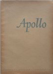 Tielrooy Johannes, Thienen Fr W S  van, Leeuwen W L M E van,  Maanen W van, Nord Max, e.a. - Apollo Maandschrift voor Literatuur en Beeldende Kunsten nummer 9  jaargang 1  october 1946