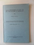 Sassen, Ferd. - Jacob Nieuwenhuis (1777-1857) en het Krausianisme in Nederland. Nieuwe Reeks deel 17 no. 4