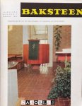  - Baksteen 1964. Jaargang 6 nummer 1 t/m/ 6. Tijdschrift gewijd aan de eigenschappen en toepassing van klei-produkten