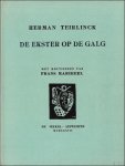 TEIRLINCK, Herman / Masereel. - ekster op de galg. met houtsneden van Frans Masereel.
