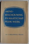 Brillenburg Wurth G - Mensbeschouwing en maatschappelijk werk