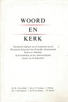 Dr. B.J. Oosterhoff, Drs. J.P. Versteeg, J. Hovius, Dr. J. van Genderen, Dr. W.H. Velema en W. Kremer - Genderen, Dr. J. van (e.a.)-Woord en Kerk