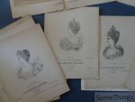 N/A. - Dondel. - La coiffure illustrée. [Ensemble de ca. 100 gravures avec coiffures (vers 1890-1895).]