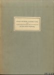 Various - Eine Dürer-Sammlung aus norddeutschem Privatbesitz. Mit einem Berliner Privatbeitrag
