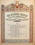Medtner, Nicolas: - [Op. 7, Nr. 2 u. 3] Drei Arabesken. No. 2-3 (Neu-Russische Meister. 2. serie)