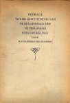 Radermacher Schorer, M. R. - Bijdrage Tot De Geschiedenis Van De Renaissance Der Nederlandse Boekdrukkunst