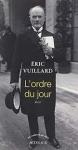 Vuillard, Eric - L'ORDRE DU JOUR