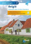 Ad Snelderwaard - België: Antwerpen, West- en Oost-Vlaanderen / ANWB fietsgids / 21