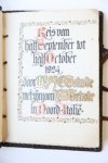  - TETRODE, HUGO “Reis van half September tot half October 1924, door Mr. P.J.C. Tetrode met zijn zoon H.M. Tetrode, in Noord-Italië”, gecalligrafeerd titelblad van een fotoboek, met ca. 50 foto’s van de Italiaanse reis. Het geheel in een fraa...