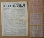  - Distributie - Courant Vrijdag 3 November No 3 [1944] + 3 distributiebonnen