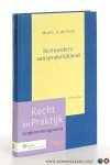 Groot, H. de. - Bestuurdersaansprakelijkheid. Vijfde druk.