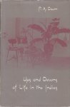 Daum (The Hague, 3 August 1850 - Laag-Soeren, 14 September 1898 pseudoniem Maurits), Paulus Adrianus - Ups and downs of life in the Indies. Translated by Elsje Qualm Sturtevant and Donald W. Sturtevant Edited with an introducion by E.M. Beekman