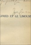 GIRAUDOUX Jean - Siegfried et le Limousin,  ***  SIGNE
