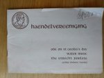 Haendel, F.H. - Ode on St Cecilia`s day   ,   and, Water Music , and The Utrecht Jubilate (Psalm 100) _ (Engelse teksten links en Nederlandse toelichting rechts op de bladzijde)