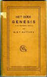 Matthes, B.F. - Het boek Genesis in het Boegineesch vertaald