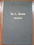 Mieras M.A. - Ds. L. Boone herdacht