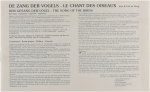 Wim en Erik de Hoog - De zang der vogels (bijvoegsel) - Le chant des oiseaux - Der gesang der vögel - The song of the birds