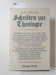 Rahner, Karl: - Schriften zur Theologie : Band VIII : /mit Schutzumschlag) :