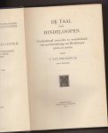 Kooy Dz., T. van der - De taal van Hindeloopen. Grammaticaal overzicht en woordenboek met een bloemlezing van Hindelooper proza en poëzie