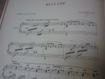Debussy; Claude (1862-1918) - Deux Arabesques / Réverie / Ballade /  La Cathédrale engloutie pour le Piano (inhoud, zie meer info)