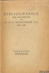 Diverse auteurs - Bibliographie der gescghriften van Dr. B.H. Molkenboer O.P. 1898-1939