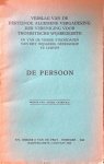 Ellerbeck, P. e.a. - De Persoon