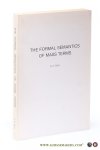 Bunt, H. C. - The Formal Semantics of Mass Terms. Bunt, H. C. - The Formal Semantics of Mass Terms.