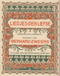 (MUZIEK). MOLKENBOER, Antoon - Liedjes der liefde. Versjes van Lovendaal, muziek van Bernard Zweers.