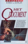 Duncan, Robert L. - Het Q-document